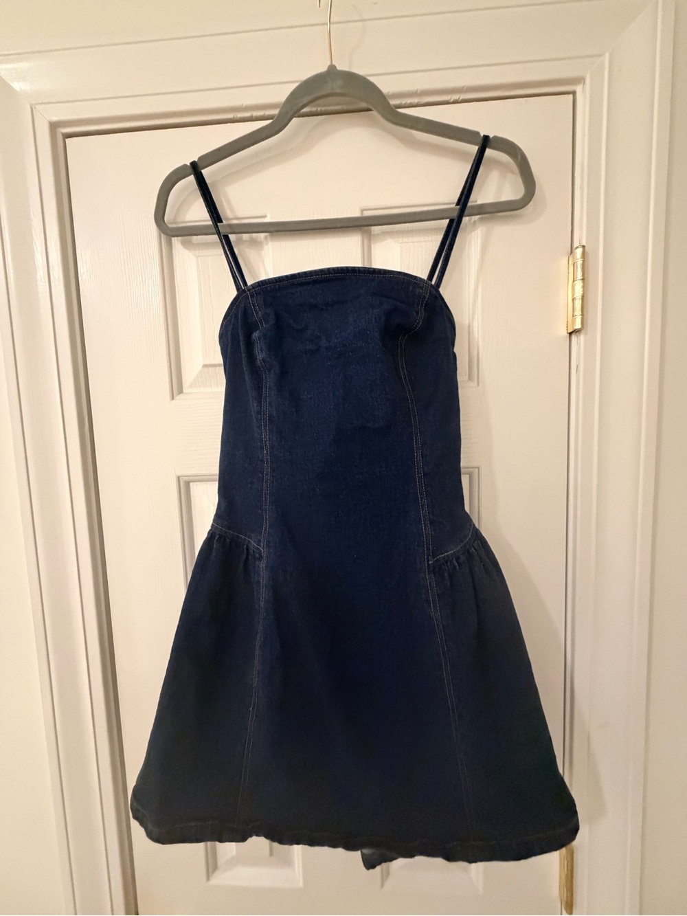 Abercrombie & Fitch Denim Backless Mini Dress - Picture 3 of 5